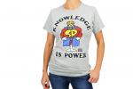 Schoolhouse Rock Knowledge Is Power Adult T-Shirt | XXL