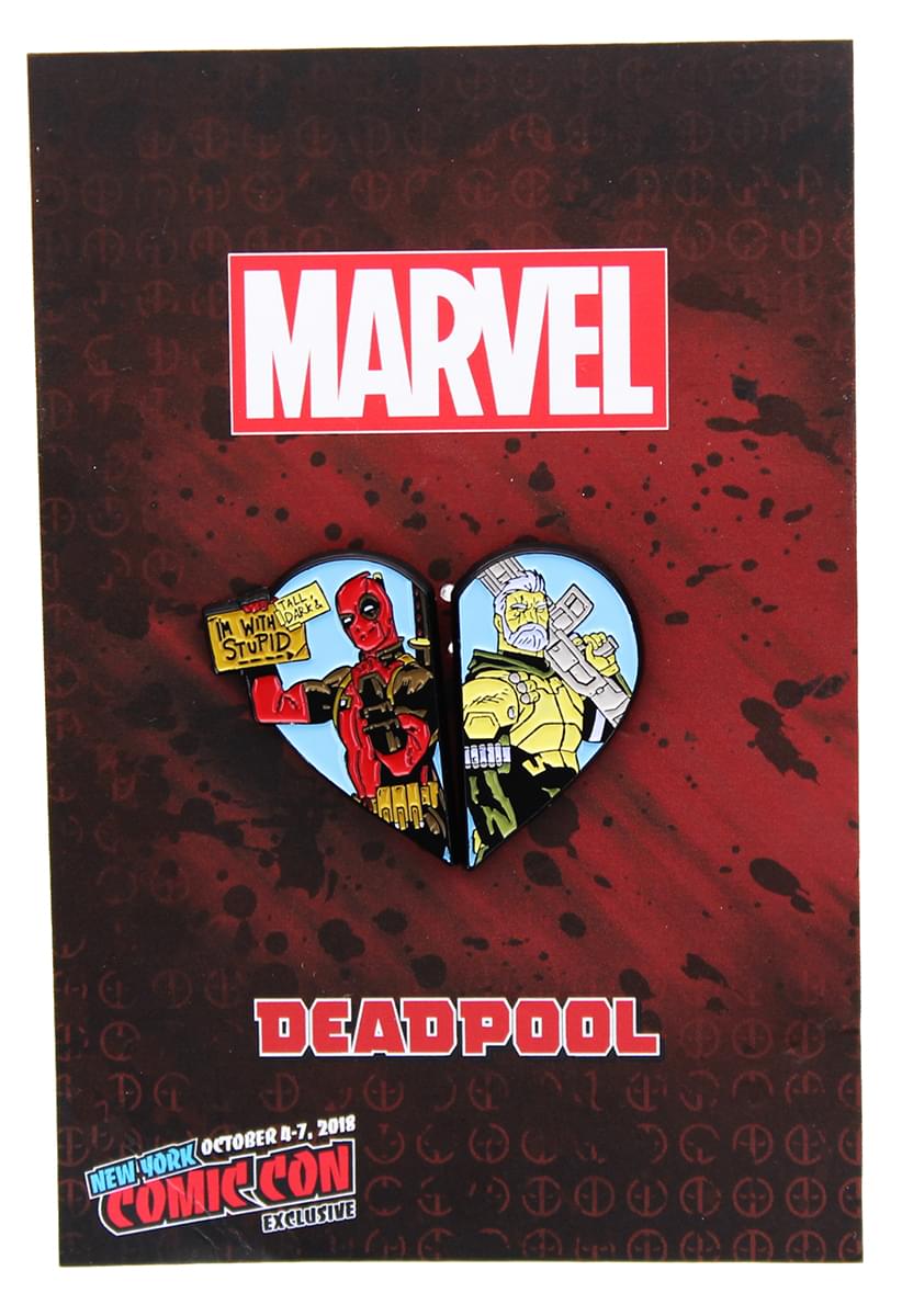 Marvel Deadpool and Cable Exclusive Enamel Collector Pin Set picture