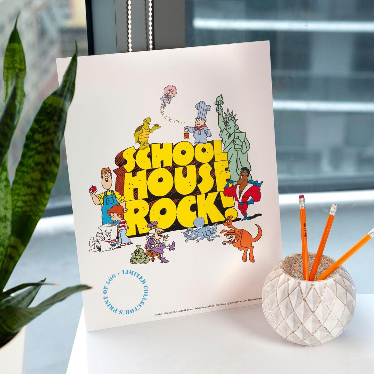 School House Rocks 11"x14" Print Poster (SDCC Exclusive) picture