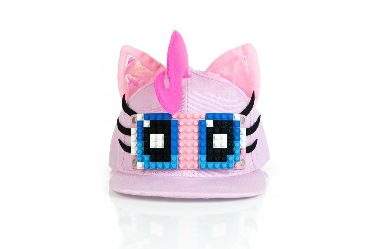 My Little Pony Pinkie Pie Bricky Blocks Snapback Hat picture