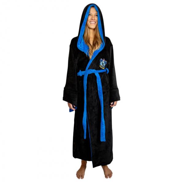 Harry Potter Ravenclaw Adult Hooded Fleece Robe picture