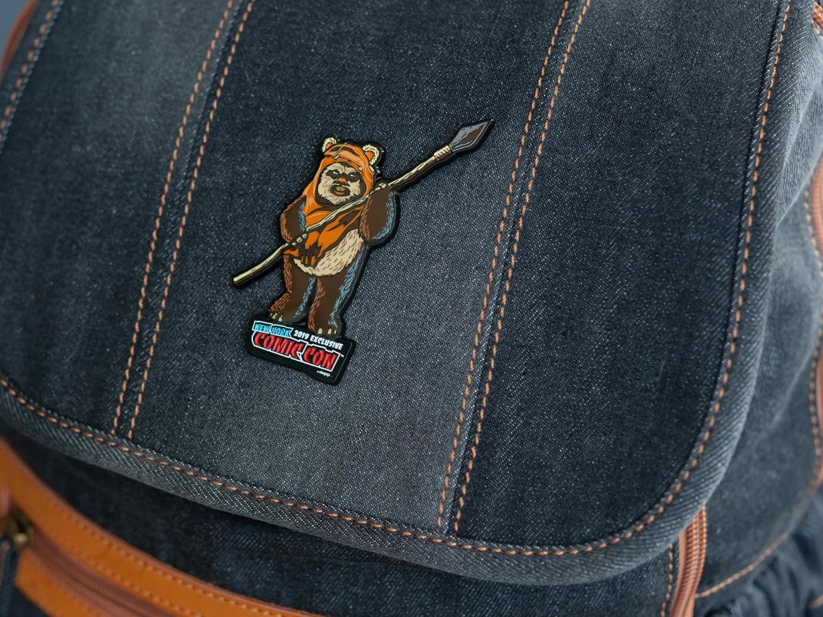 Star Wars Ewok Wicket Exclusive Enamel Collector Pin picture