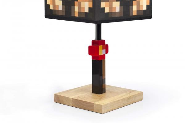 Minecraft Glowstone 14 Inch Corded Desk Lamp picture