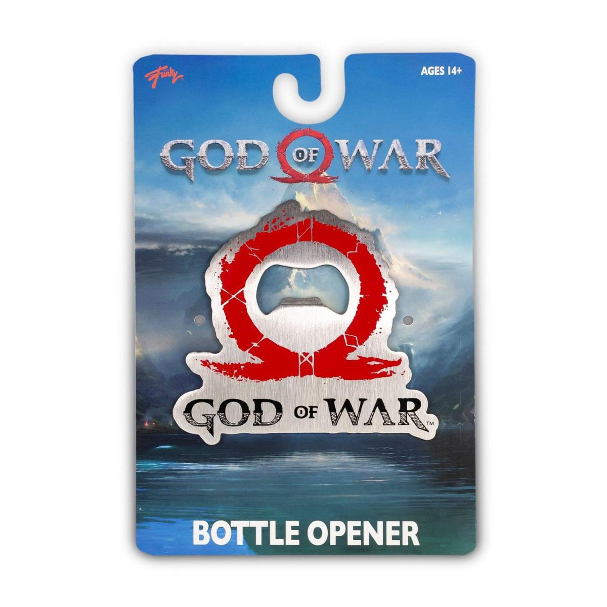 God of War (2018) Logo Metal Bottle Opener picture