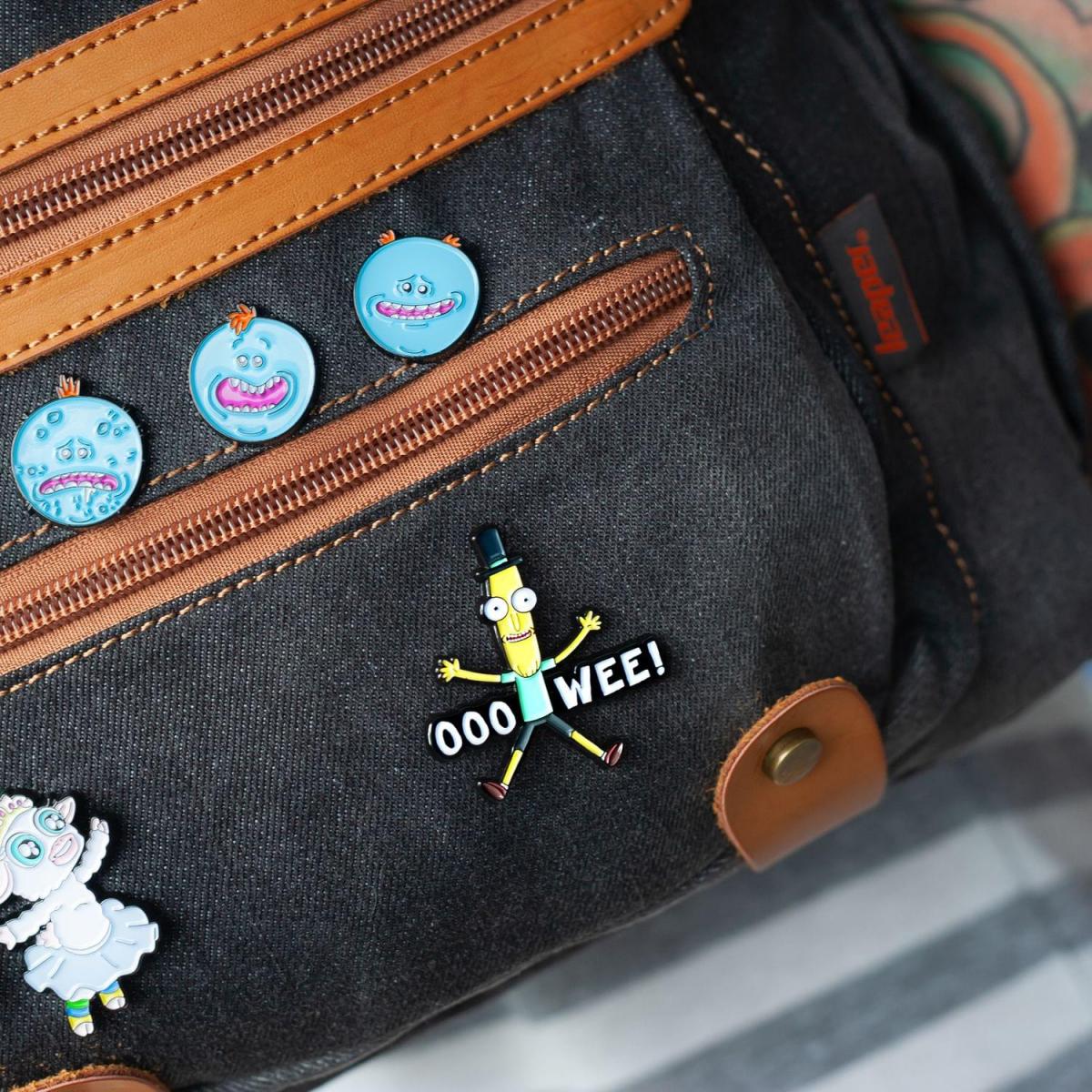 Rick and Morty Mr. Poopybutthole Enamel Collector Pin picture