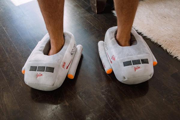 Star Trek Shuttlecraft Adult Slippers | Ladies Size S/M 7/8 picture