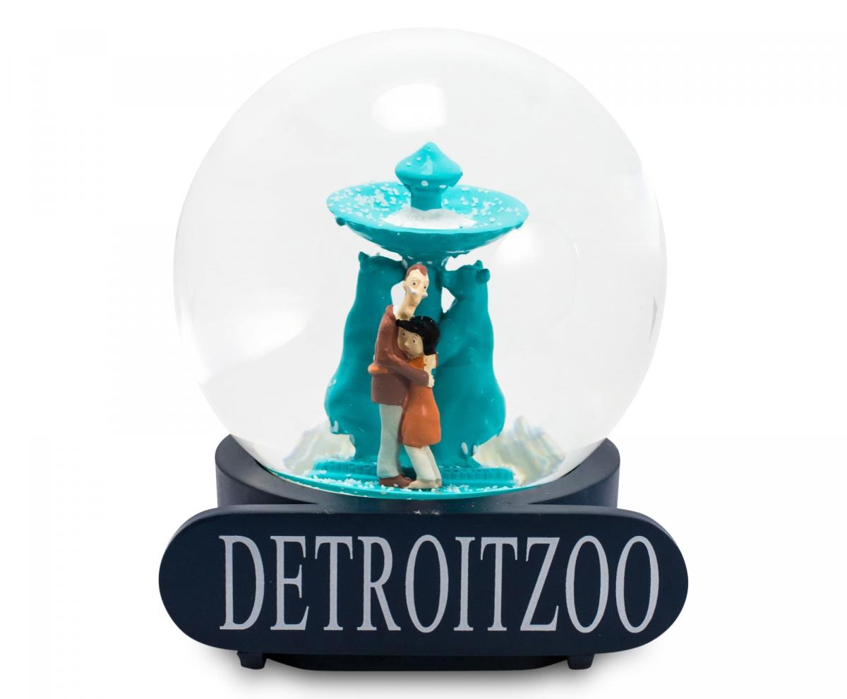 Coraline Detroit Zoo 6 Inch Collectible Snow Globe picture