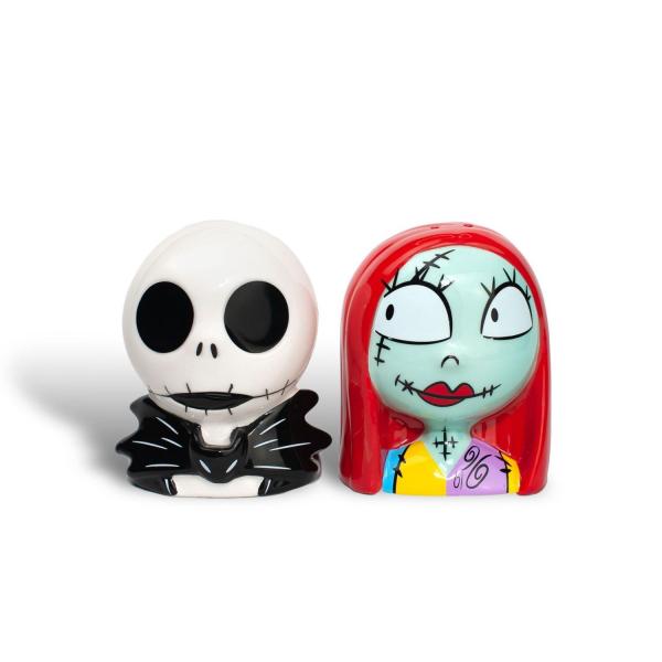 Nightmare Before Christmas Jack/Sally Salt & Pepper Set