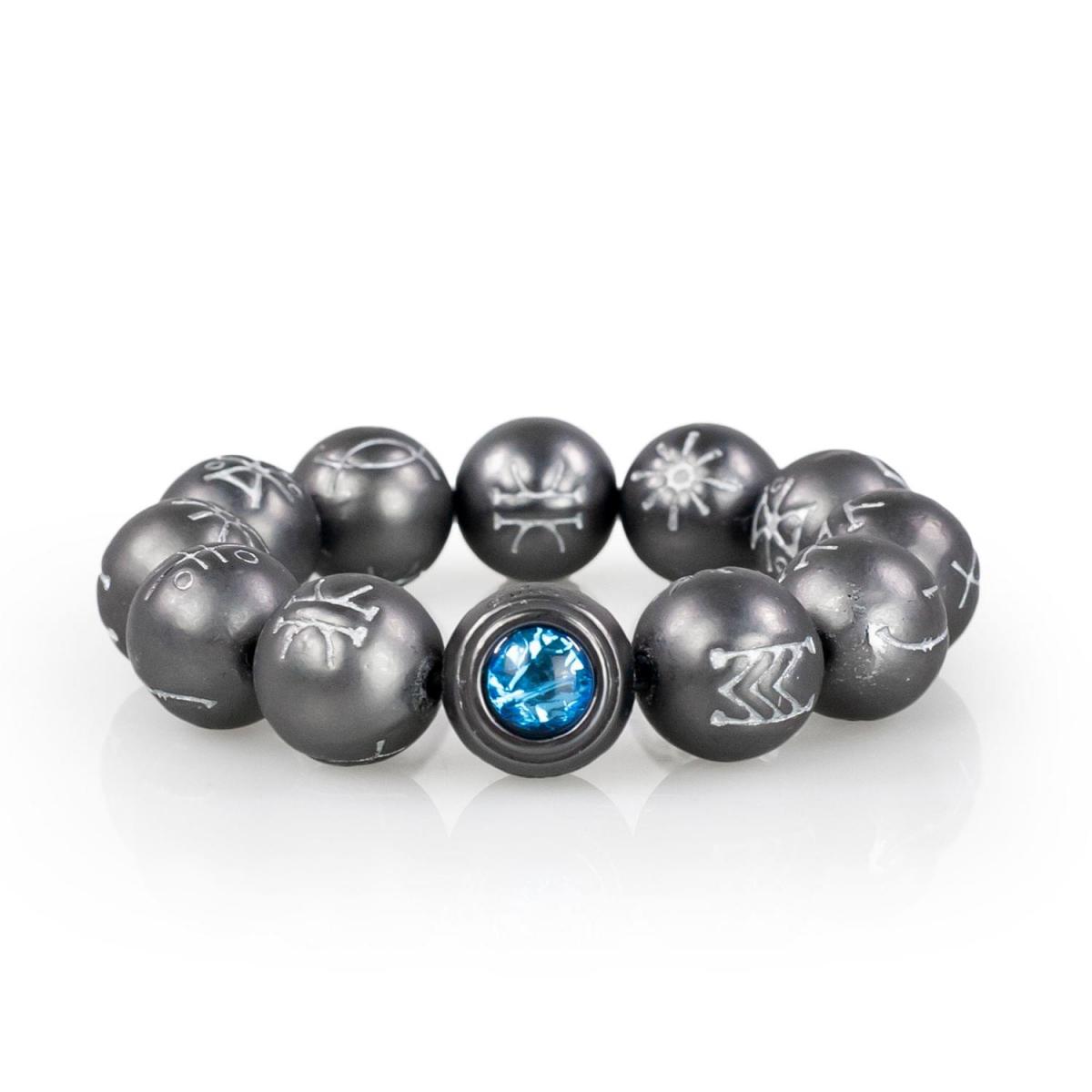 Marvel Black Panther Kimoyo Bead Bracelet, Blue picture