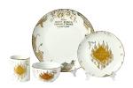 Harry Potter Marauders Map 16 Piece Porcelain Dinnerware Set