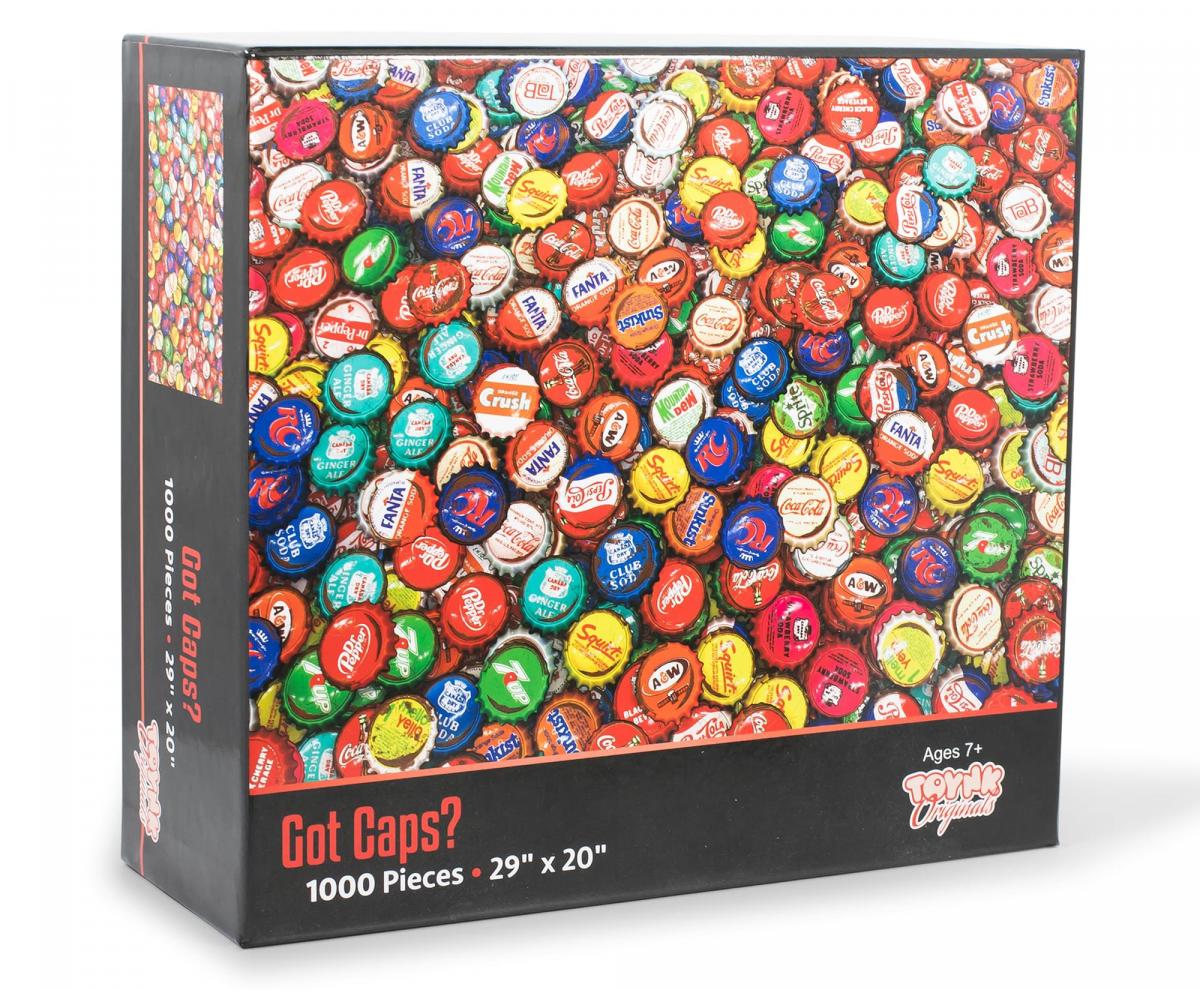 Got Caps? 1000 Piece Jigsaw Puzzle picture