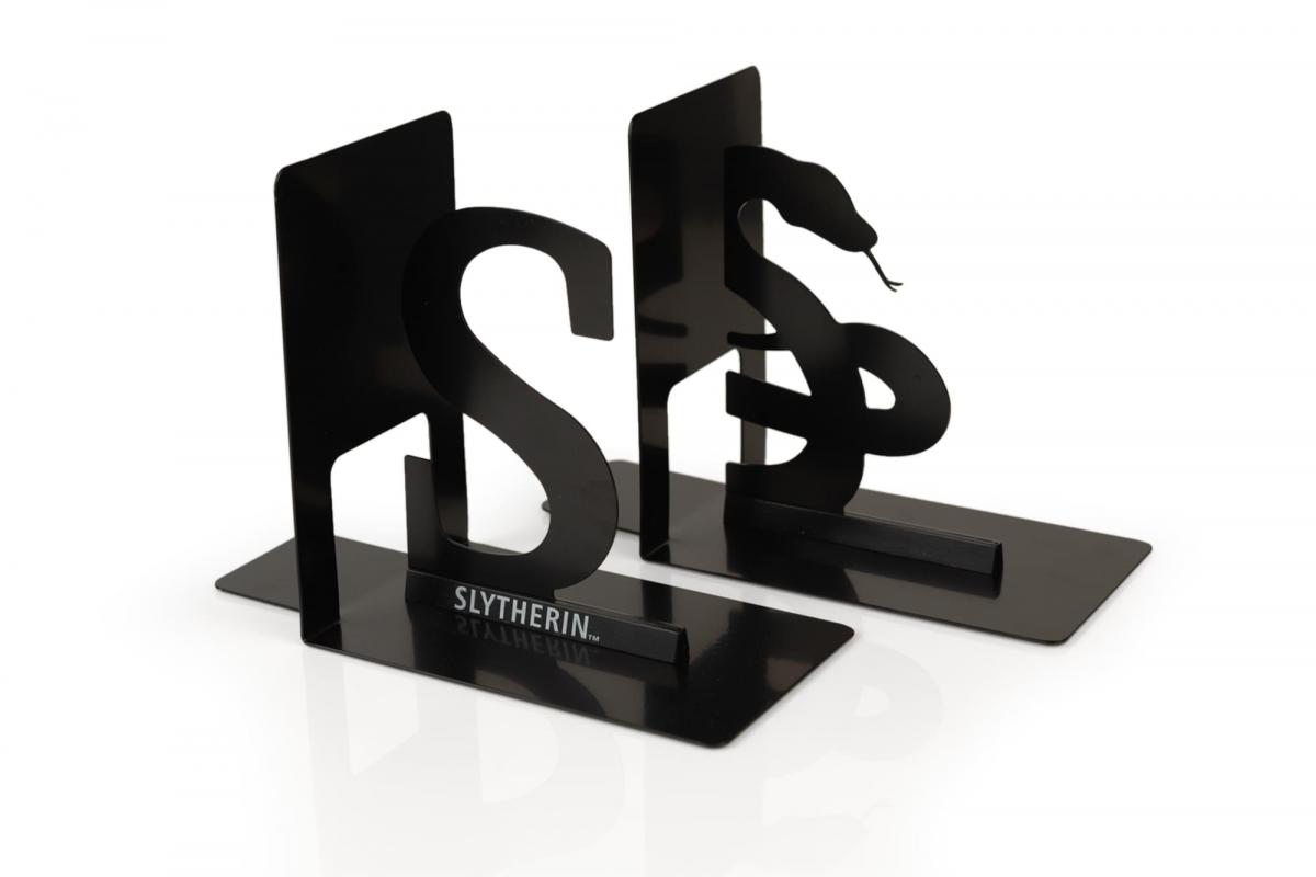 Harry Potter Metal Bookends | House Slytherin Design picture