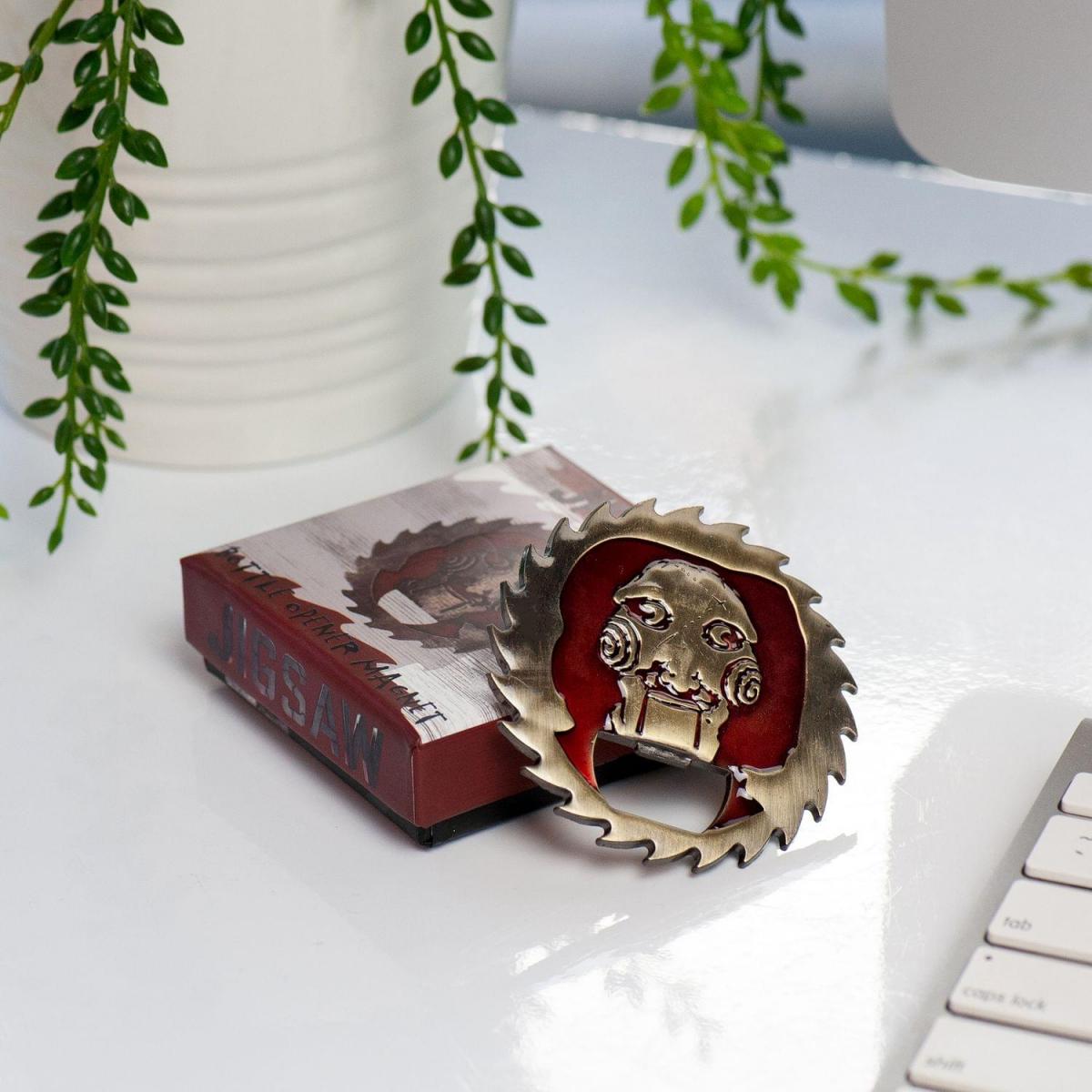 Saw Jigsaw Puppet Bottle Opener picture