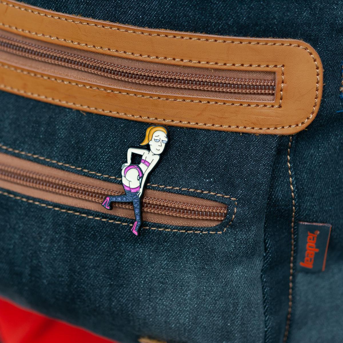 Rick and Morty Exclusive Sexy Summer Enamel Collector Pin picture