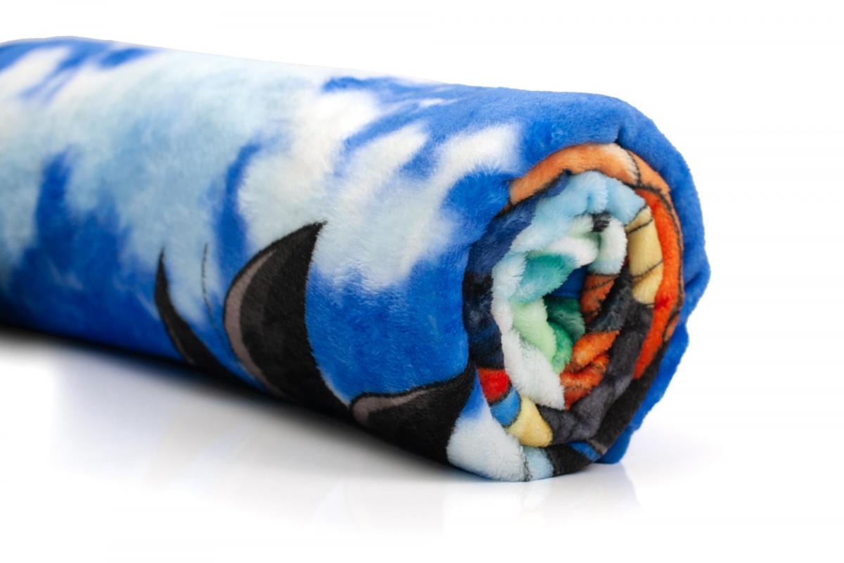Dragon Ball Super Flying 45x60 Inch Fleece Throw Blanket picture