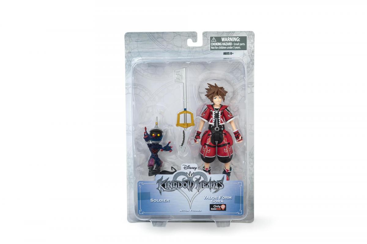 Kingdom Hearts Valor Form Sora & Soldier Figure 2-Pack picture