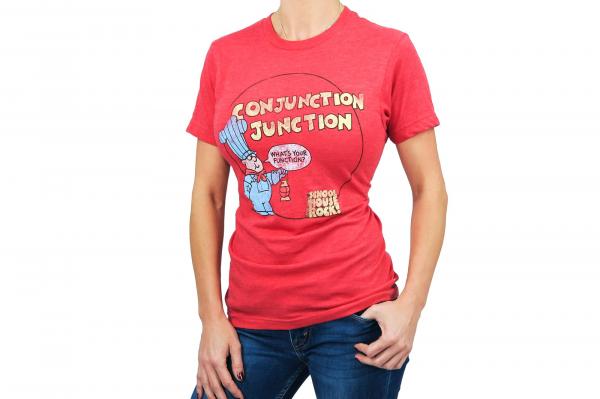 Schoolhouse Rock Conjunction Junction Adult T-Shirt | LG