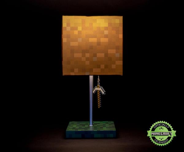 Minecraft Grass Block 14 Inch Desk Lamp picture