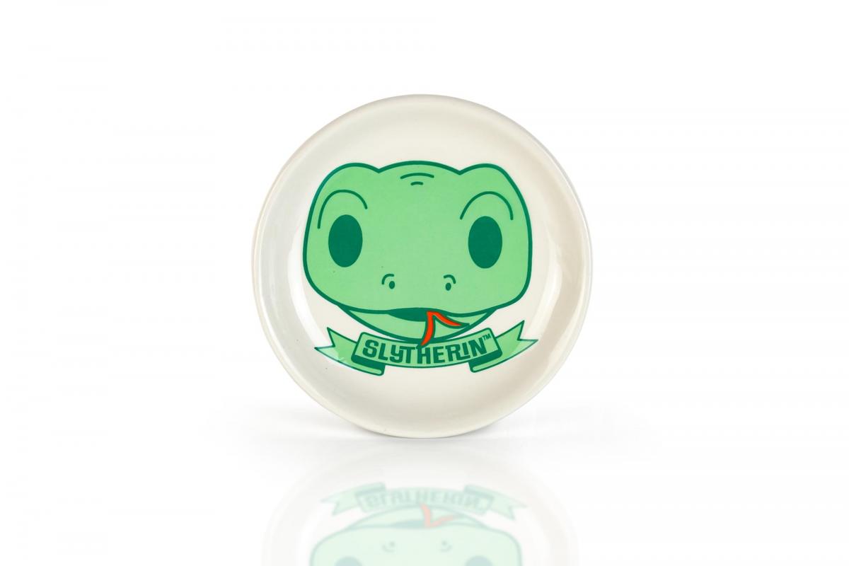 Harry Potter House Slytherin 4 Inch Ceramic Trinket Tray picture