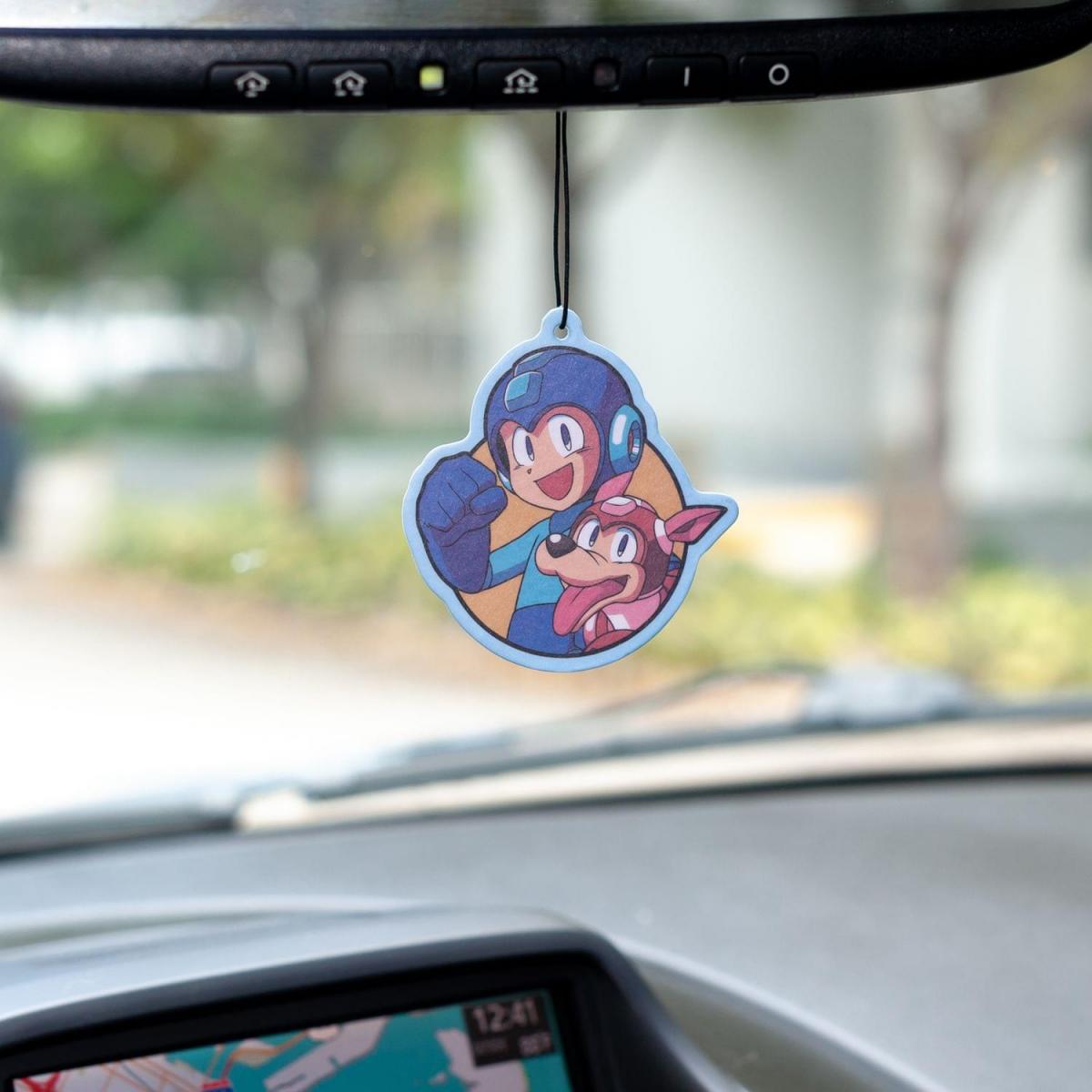 Mega Man & Rush Air Freshener - Vanilla Scent picture