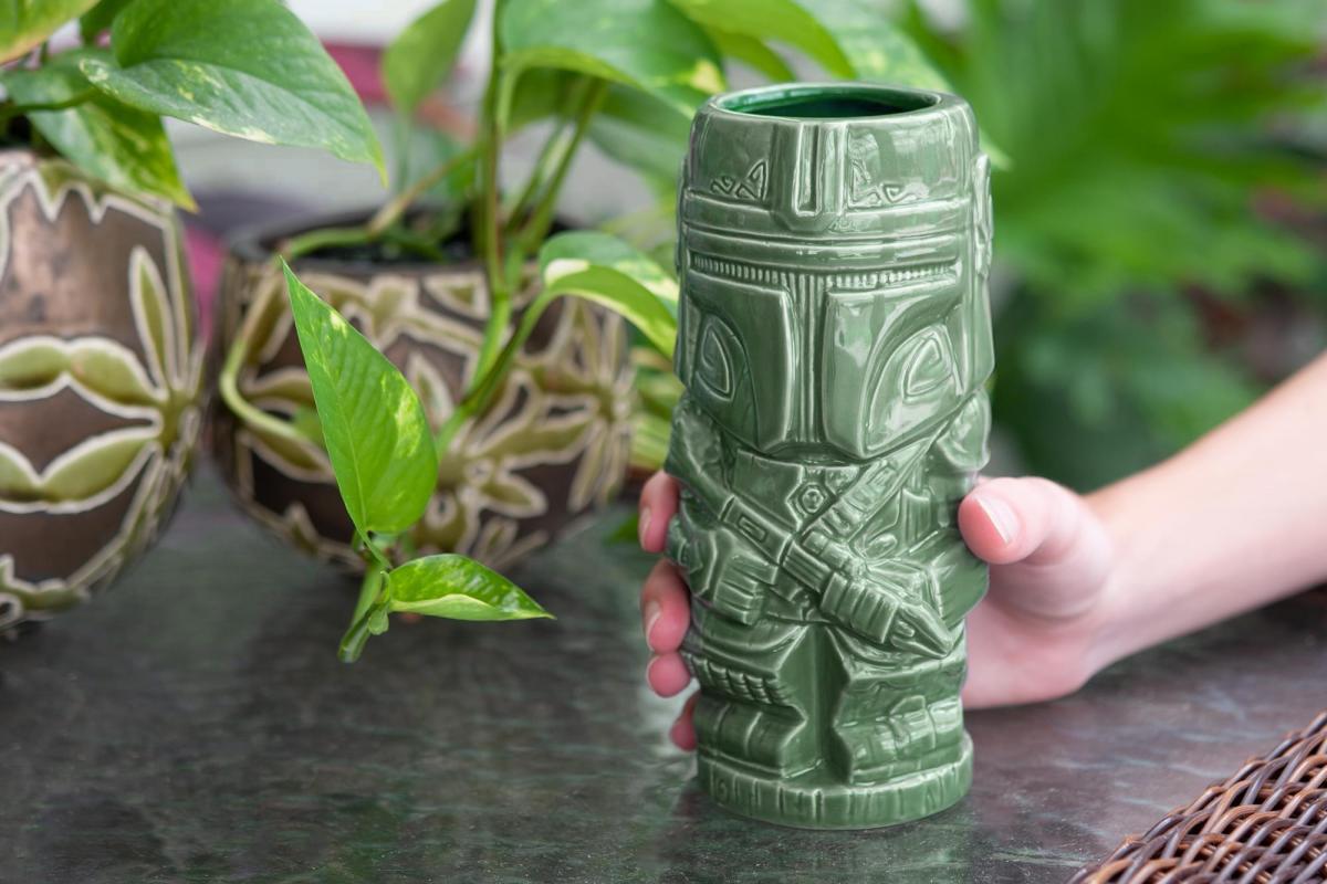 Star Wars The Mandalorian 20oz Ceramic Geeki Tiki Mug | Mando picture