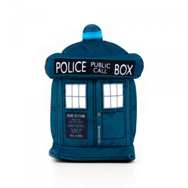 Doctor Who Plush TARDIS & 13th Doctor Enamel Collector Pin picture
