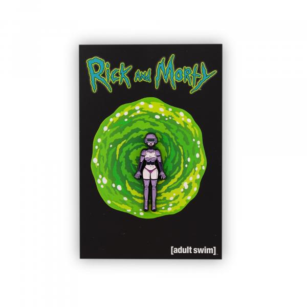Rick and Morty Exclusive Sexy Robot Enamel Collector Pin