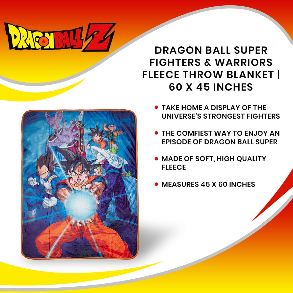 Dragon Ball Z Group 45x60 Inch Fleece Throw Blanket picture