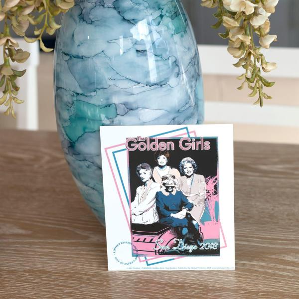 The Golden Girls 7?x6? Print Poster (SDCC Exclusive) picture