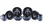 Star Wars The Mandalorian 8 Piece Stoneware Dinner Set