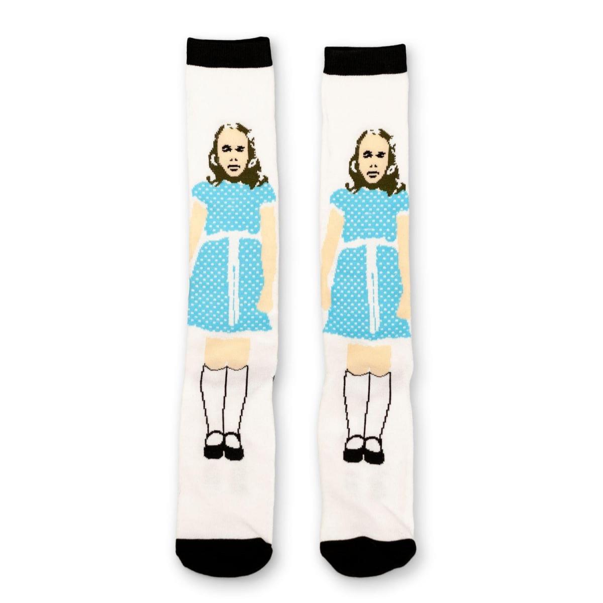 The Shinning Exclusive Grady Twins White Crew Socks picture