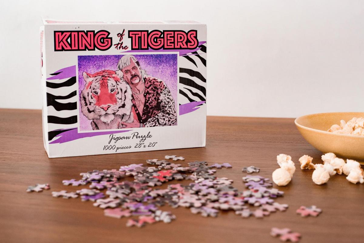 King Of The Tigers 1000 Piece Jigsaw Puzzle picture