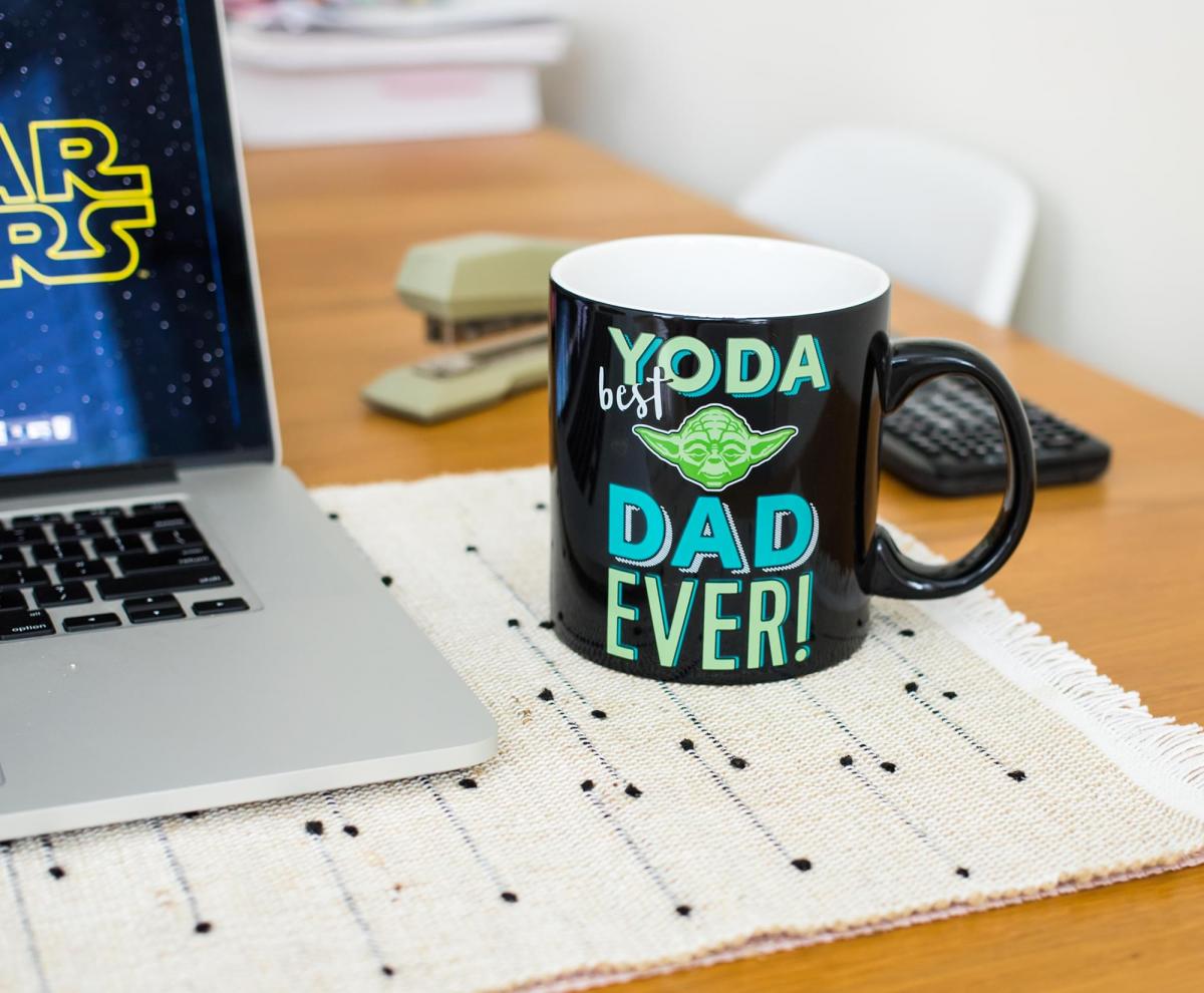 Star Wars Yoda Best Dad Ever 20 Ounce Ceramic Mug picture