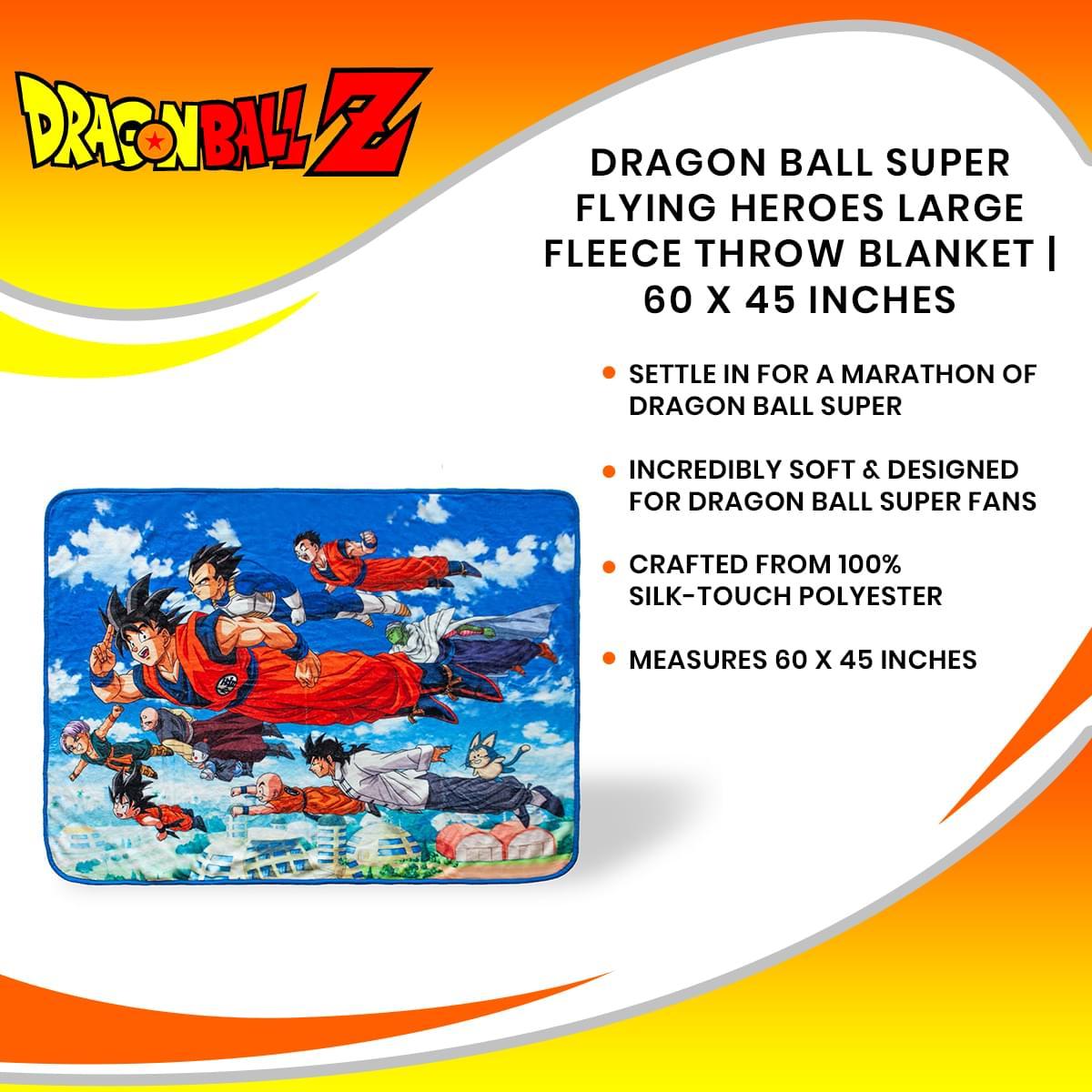 Dragon Ball Super Flying 45x60 Inch Fleece Throw Blanket picture