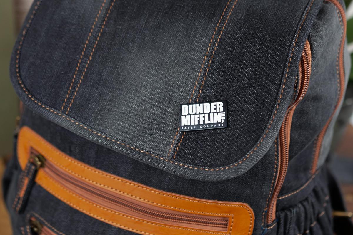 The Office Dunder Mifflin Logo Enamel Pin picture