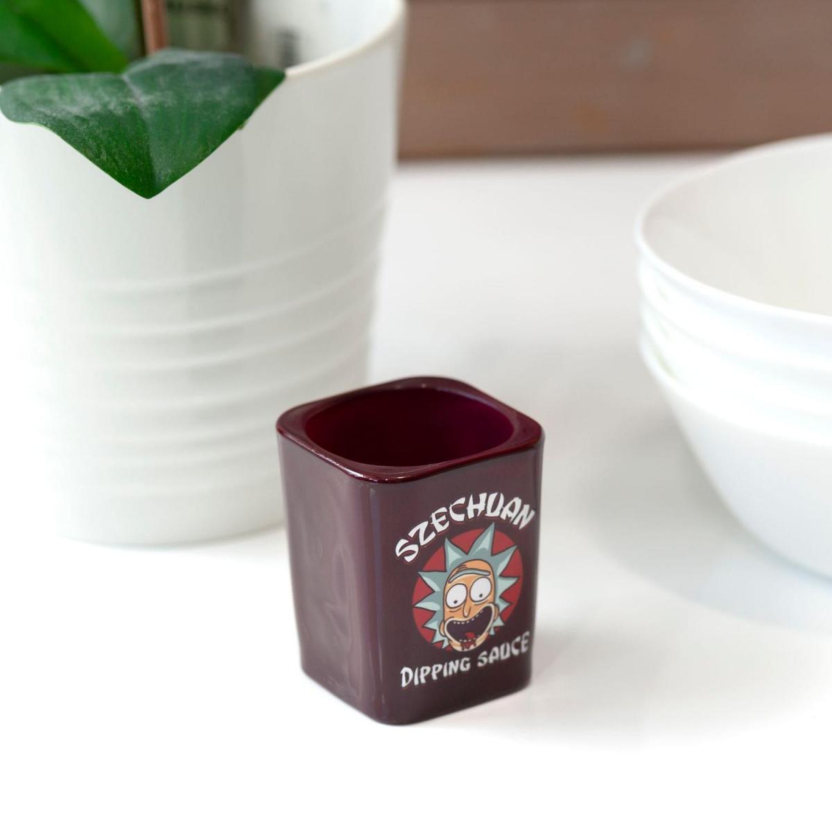 Rick and Morty Szechuan Dipping Sauce Shot Glass picture