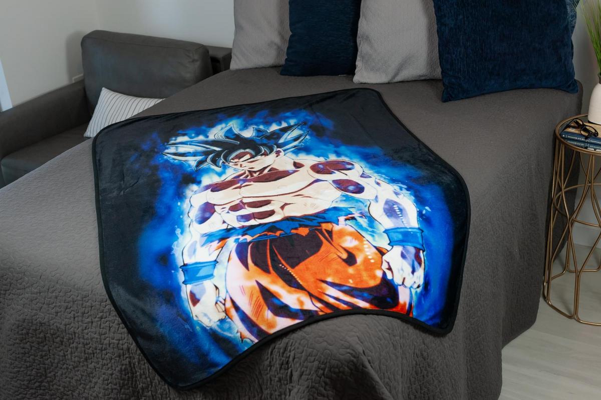 Dragon Ball Super Goku 45x60 Inch Fleece Throw Blanket picture