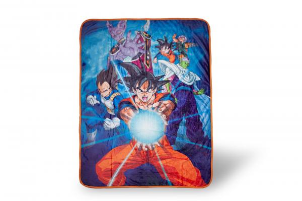 Dragon Ball Z Group 45x60 Inch Fleece Throw Blanket