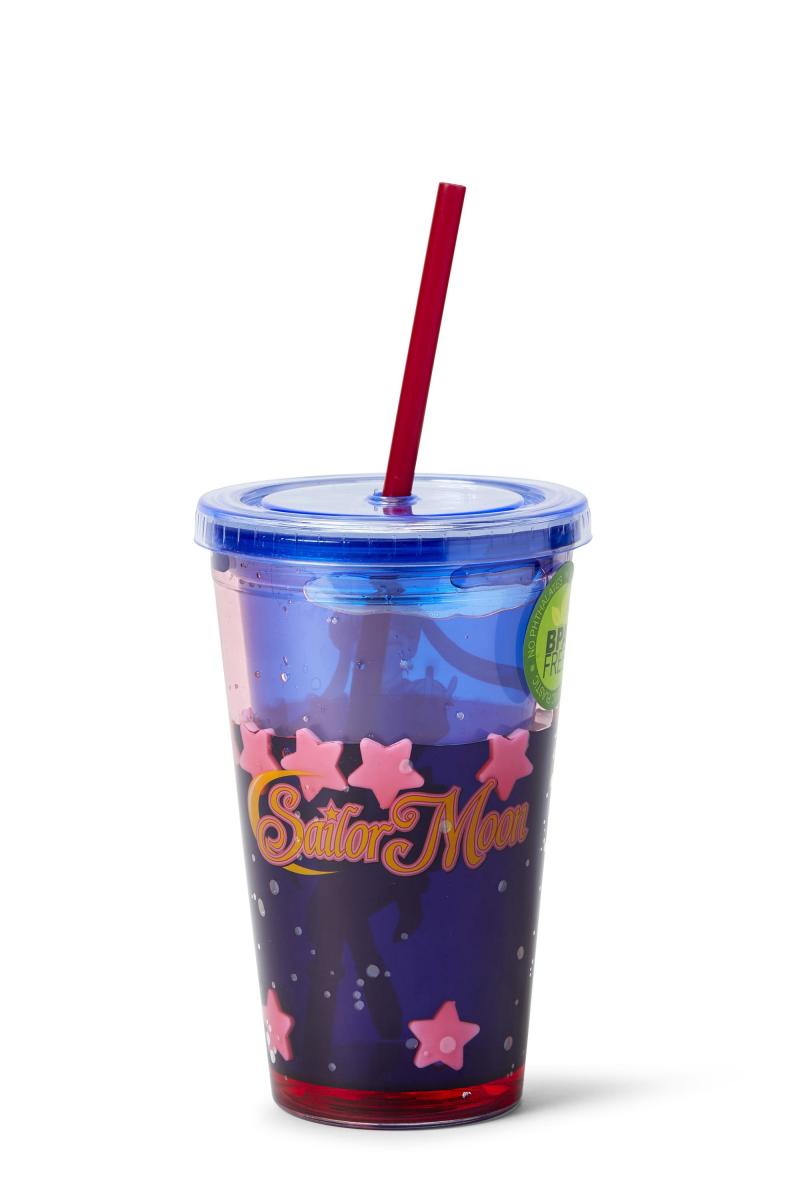 Sailor Moon Confetti 16oz Carnival Cup w/ Lid & Straw picture
