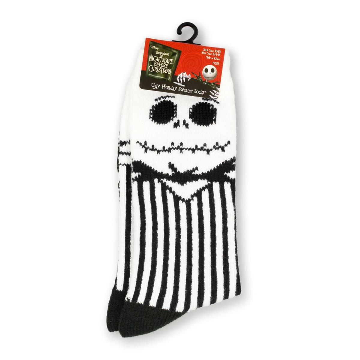 The Nightmare Before Christmas Ugly Sweater Socks picture