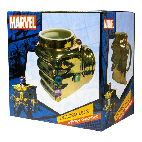 Marvel Infinity Gauntlet 20oz Ceramic Molded Coffee Mug picture