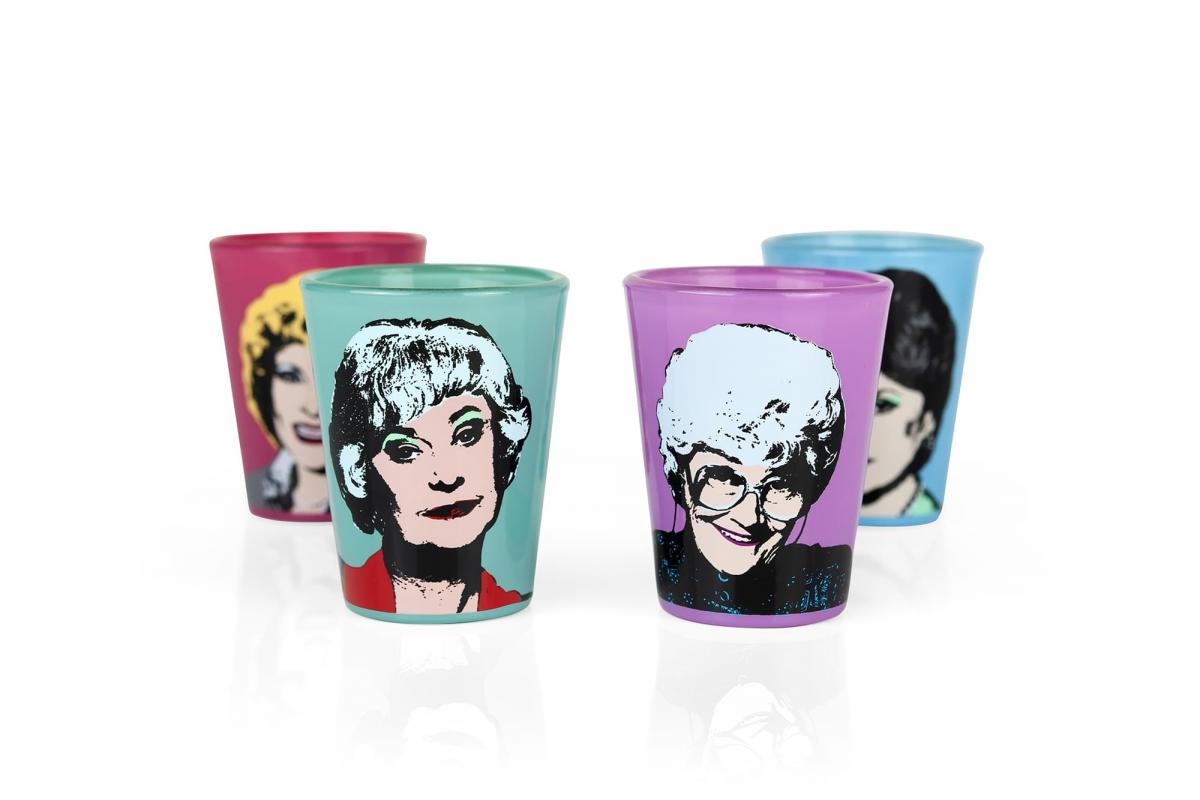 The Golden Girls 2oz Character Shot Glasses | Set of 4 picture