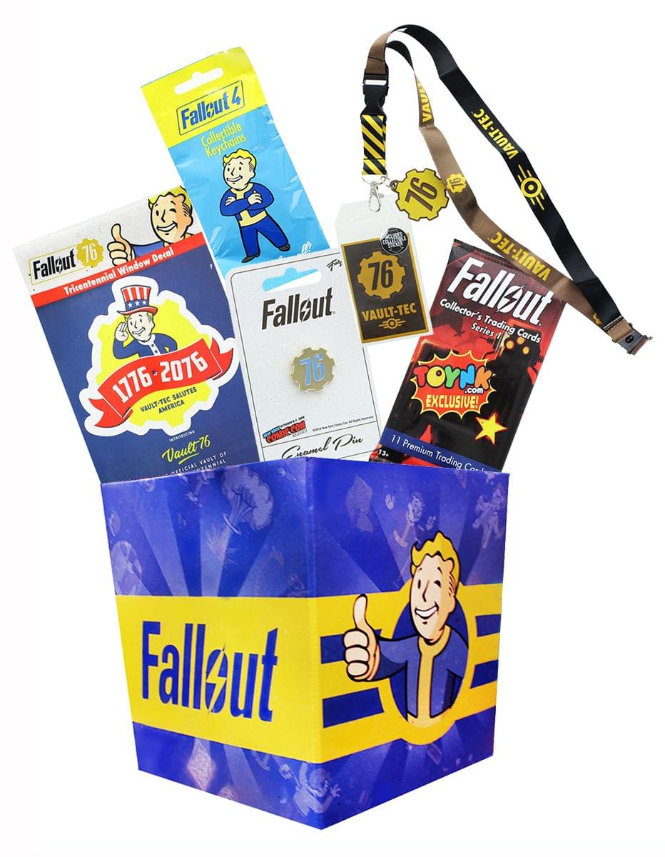 Fallout Mini LookSee Box w/ Lanyard, Keychain, Pin, More! picture