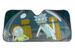 Rick and Morty Space Cruiser Flipping the Bird Sunshade