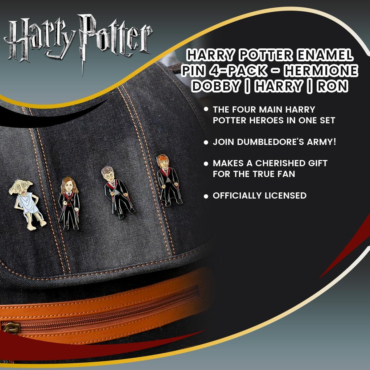 Harry Potter Exclusive Enamel Pin 4-Pack picture
