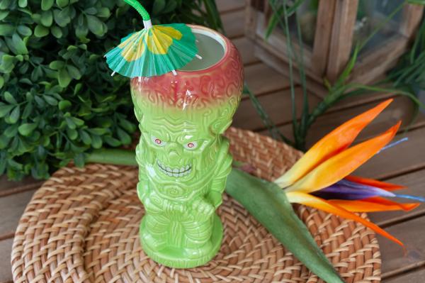 Geeki Tikis Mars Attacks! Martian Trooper Ceramic Mug | Holds 18 Ounces picture