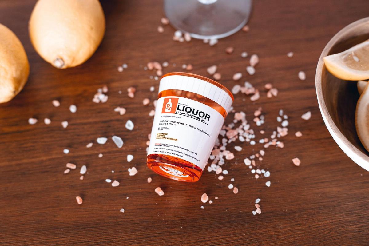 Rx Prescription 2oz Shot Glass picture