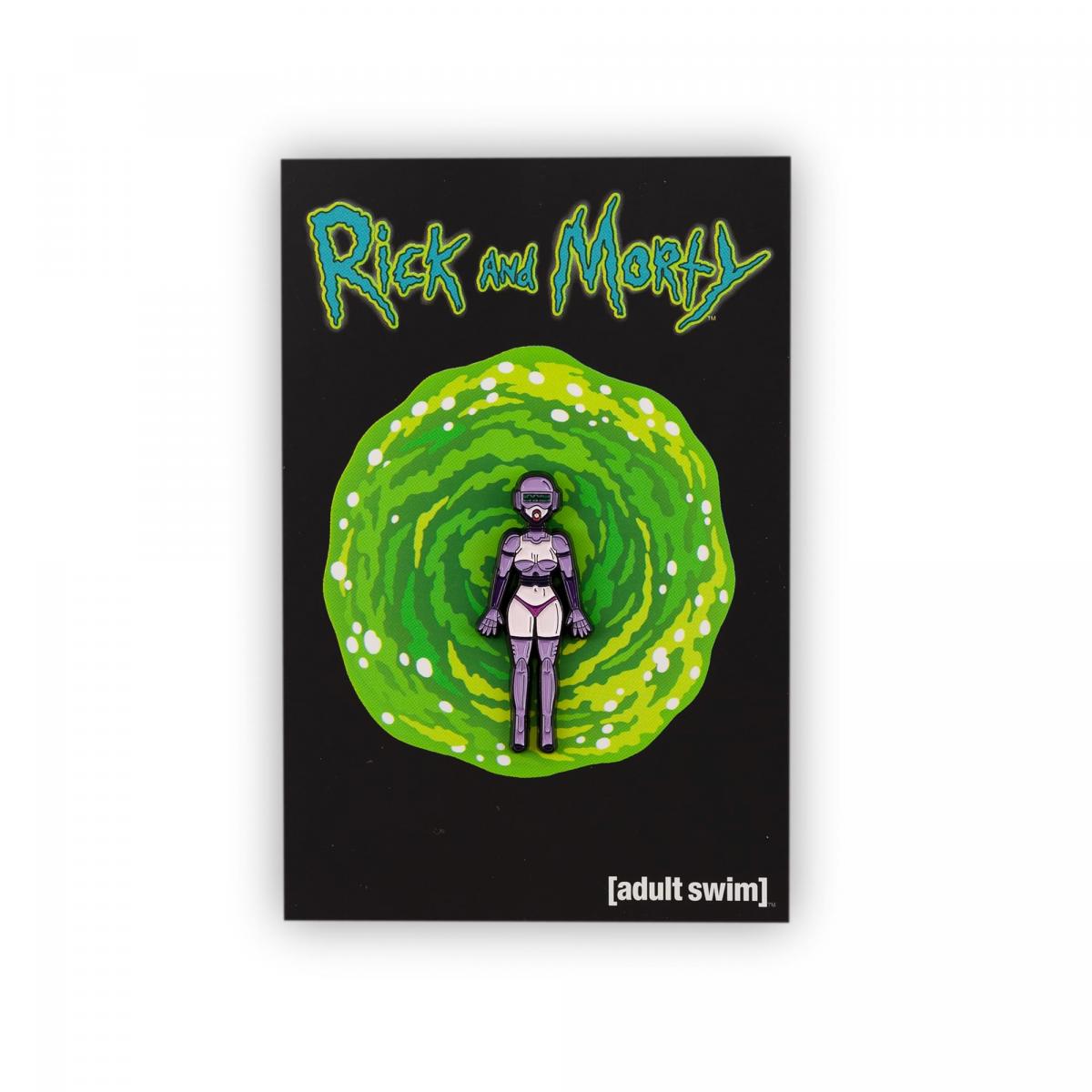 Rick and Morty Exclusive Sexy Robot Enamel Collector Pin picture