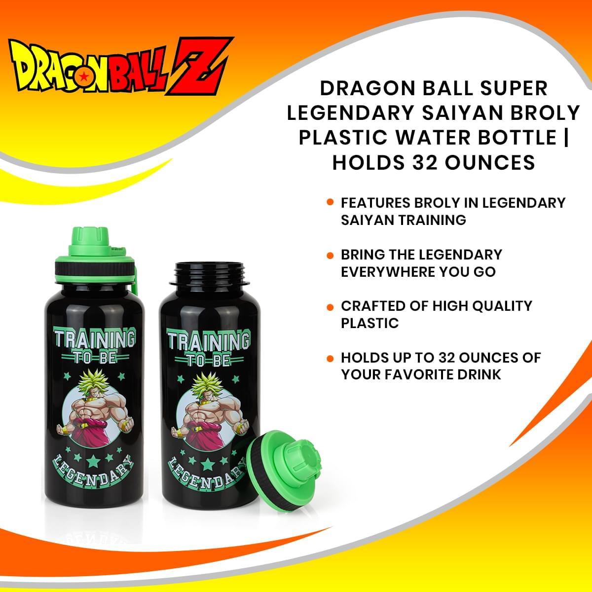 Dragon Ball Super Legendary Broly 32oz Plastic Water Bottle picture