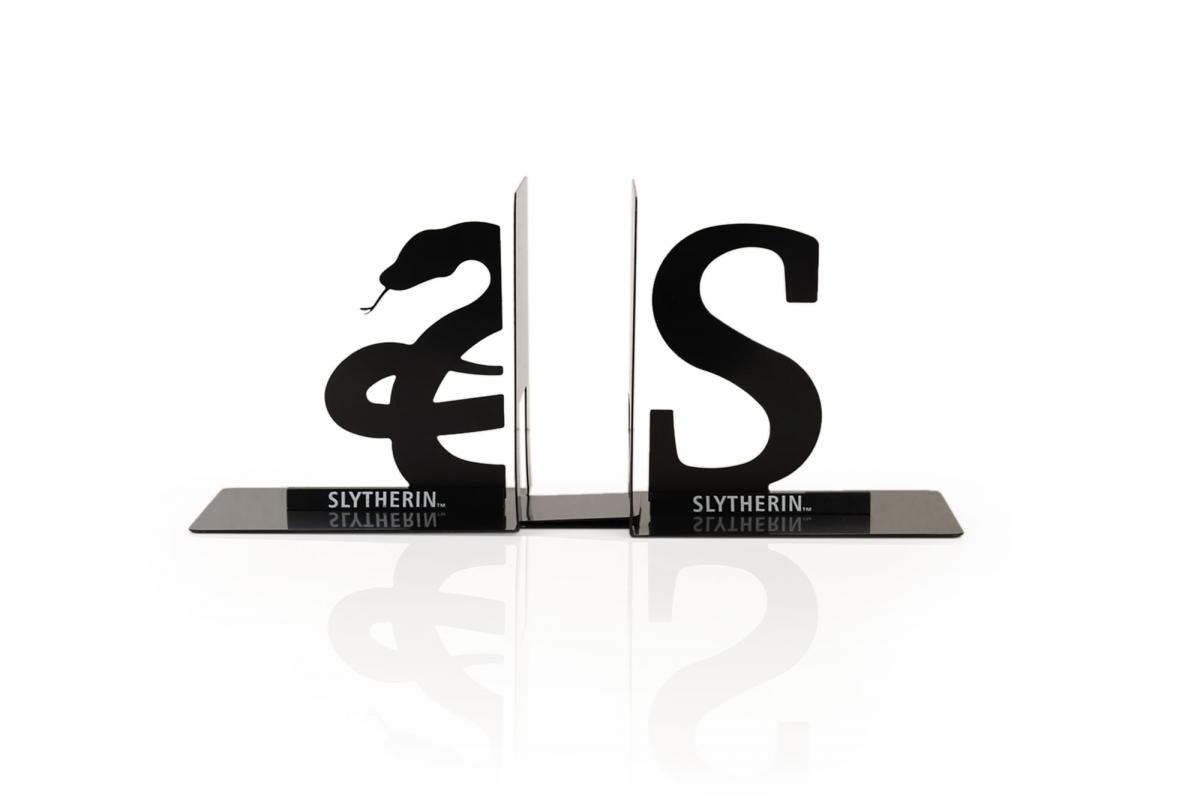 Harry Potter Metal Bookends | House Slytherin Design picture